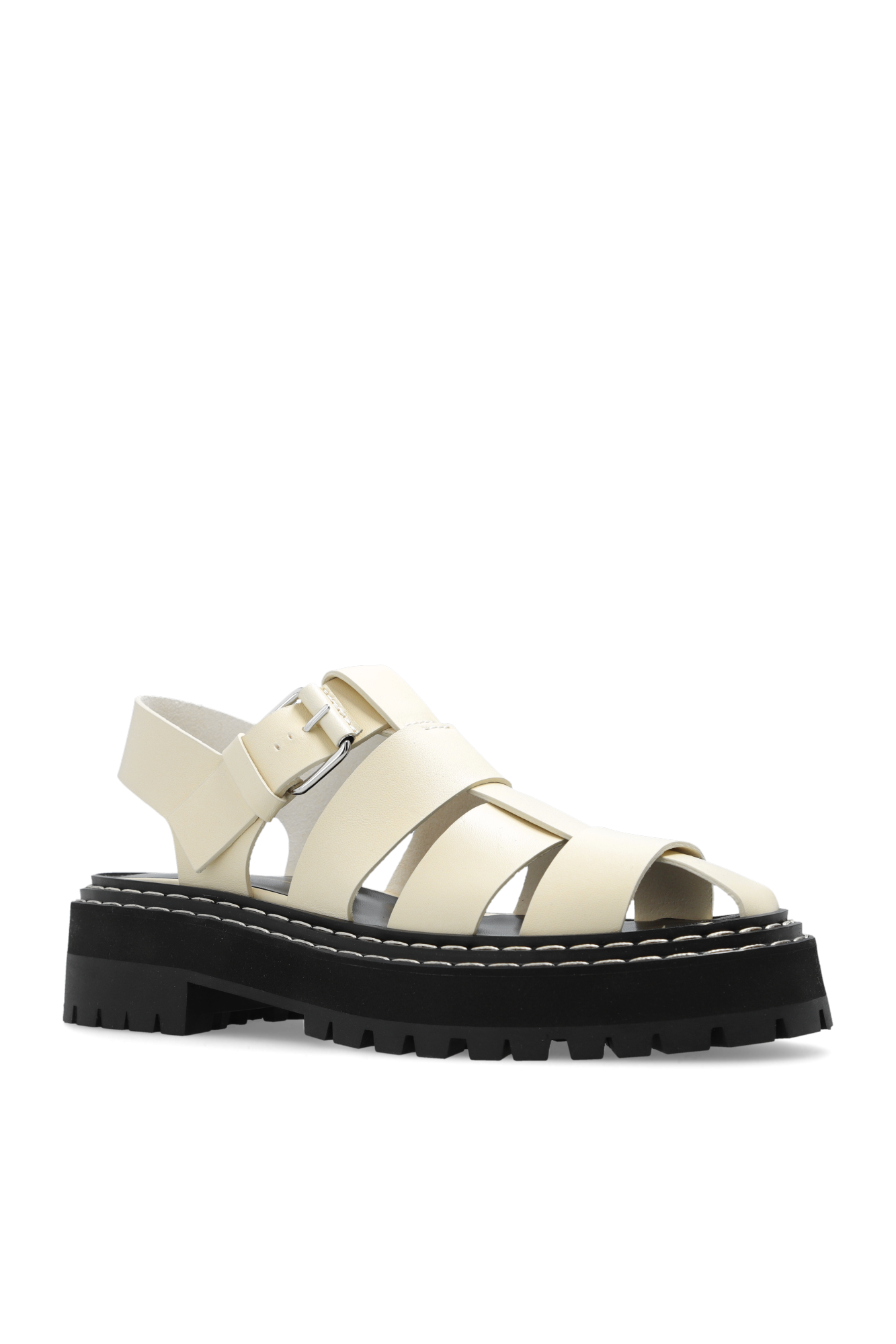 Cream Fisherman sandals Proenza Schouler Vitkac GB